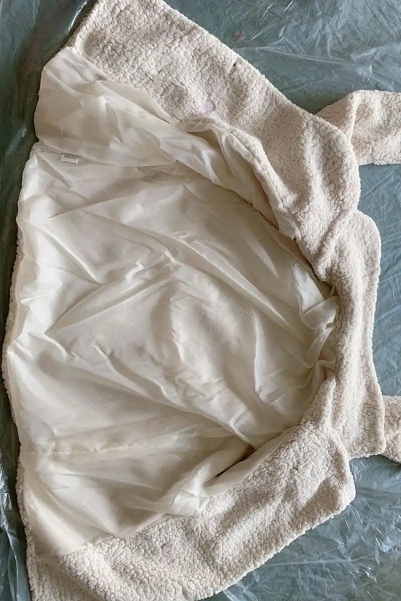 Chic lapel collar sherpa coat - Love Salve